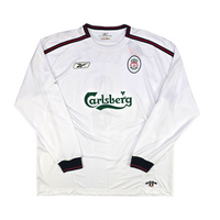 2003/05 Liverpool Away Football Shirt (2XL) Reebok #8 Heskey