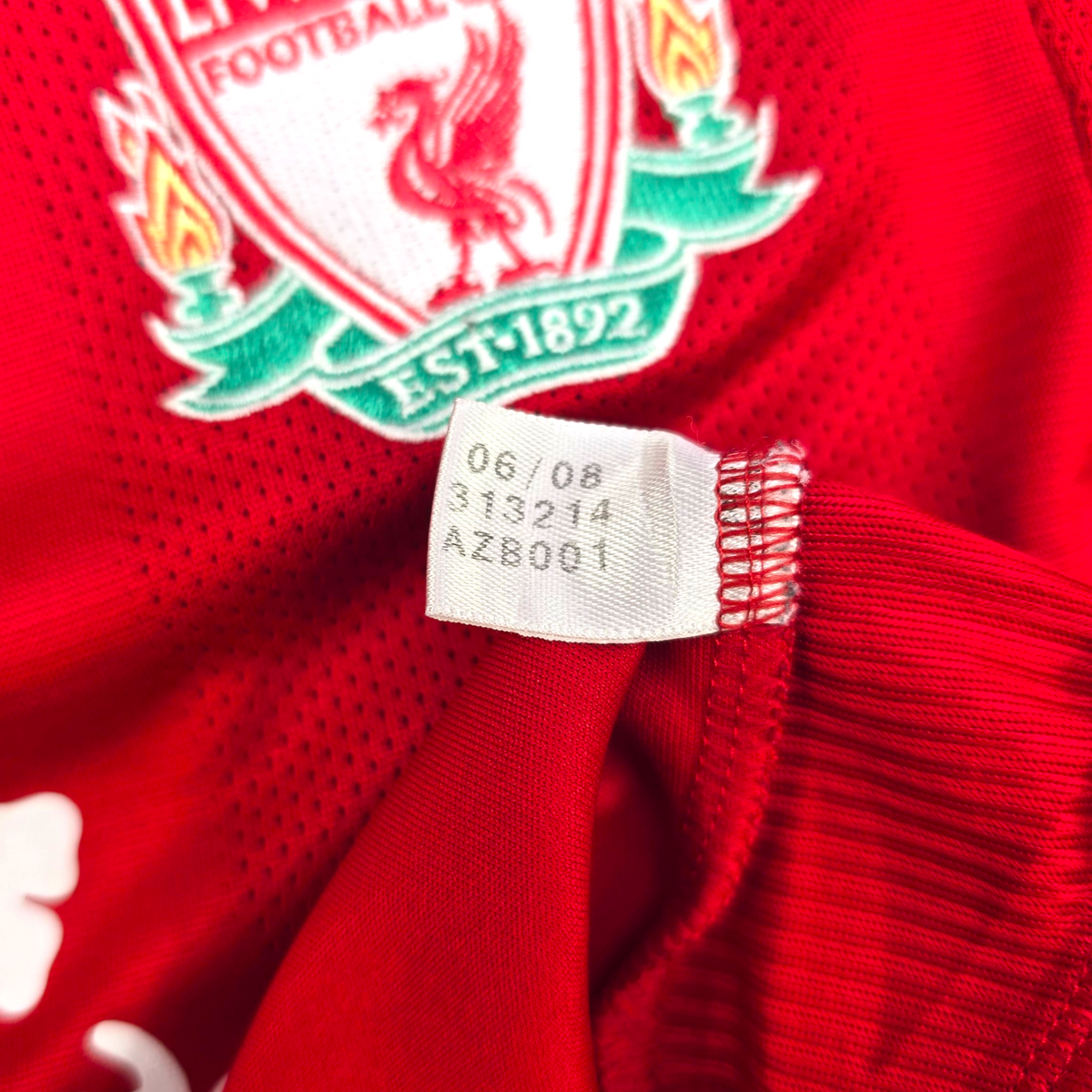 2008/10 Liverpool Home Football Shirt (M) Adidas #15 Benayoun