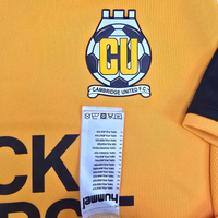 2019/20 Cambridge United Home Football Shirt (S) Hummel #15 Mullin