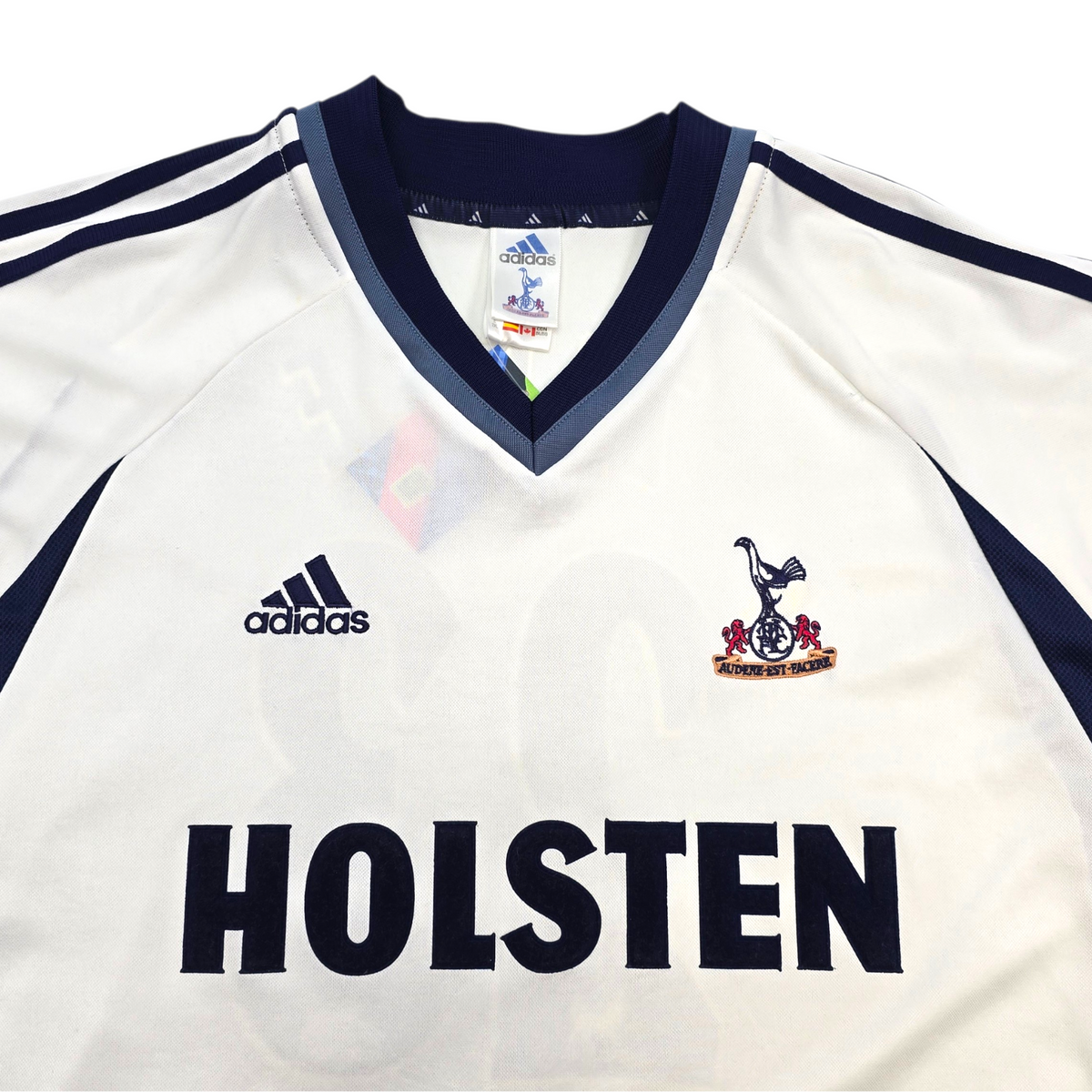 2001/02 Tottenham Hotspur Home Football Shirt (2XL) Adidas #23 Ziege