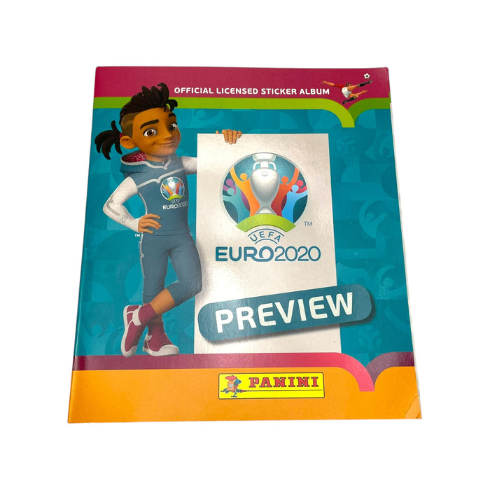Panini Official Euro 2020 Sticker Album (Preview Edition) (Complete)