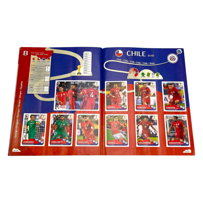 Panini Official Confederations Cup 2017 Sticker Album (Complete)