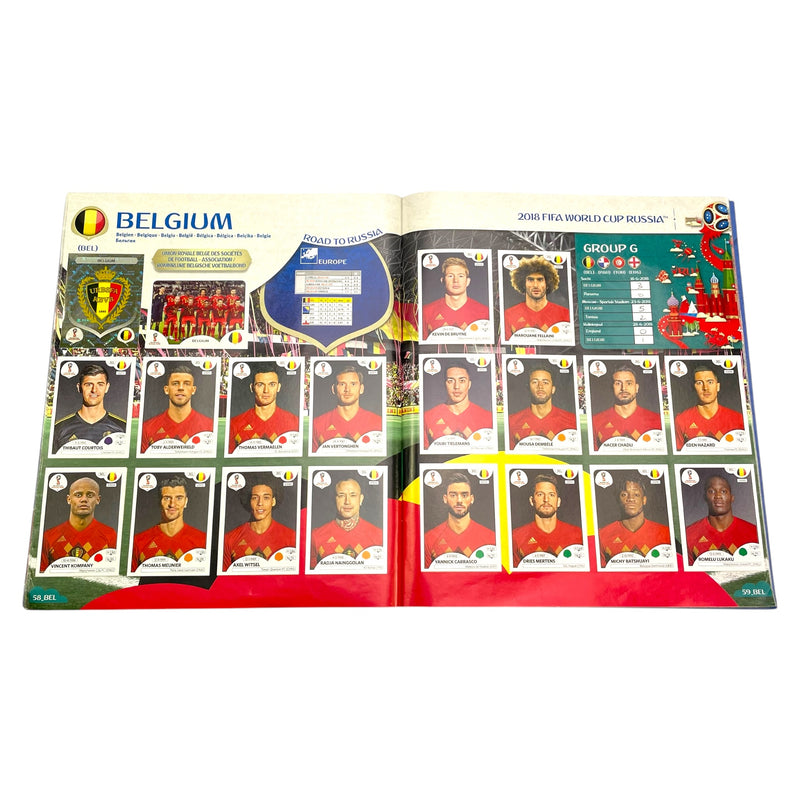 Panini Official World Cup 2018 Sticker Album (Complete)