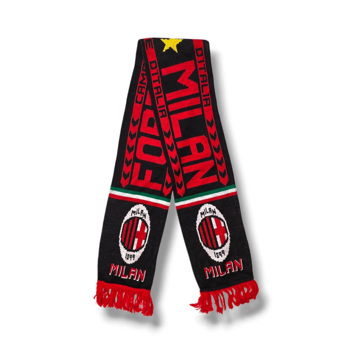 AC Milan Vintage Football Scarf - Football Finery - FFS100