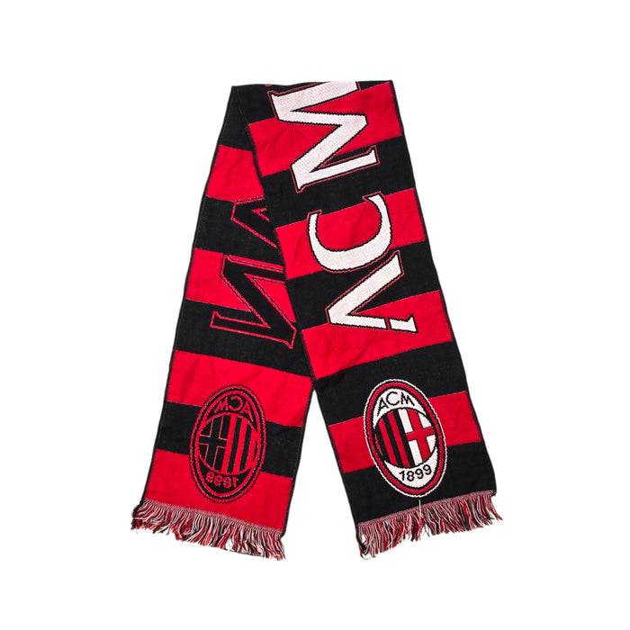 AC Milan Vintage Football Scarf - Football Finery - FFS102