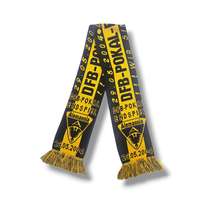 Alemannia Aachen Vintage Football Scarf | 2004 DFB-Pokal Final - Football Finery - FFS137