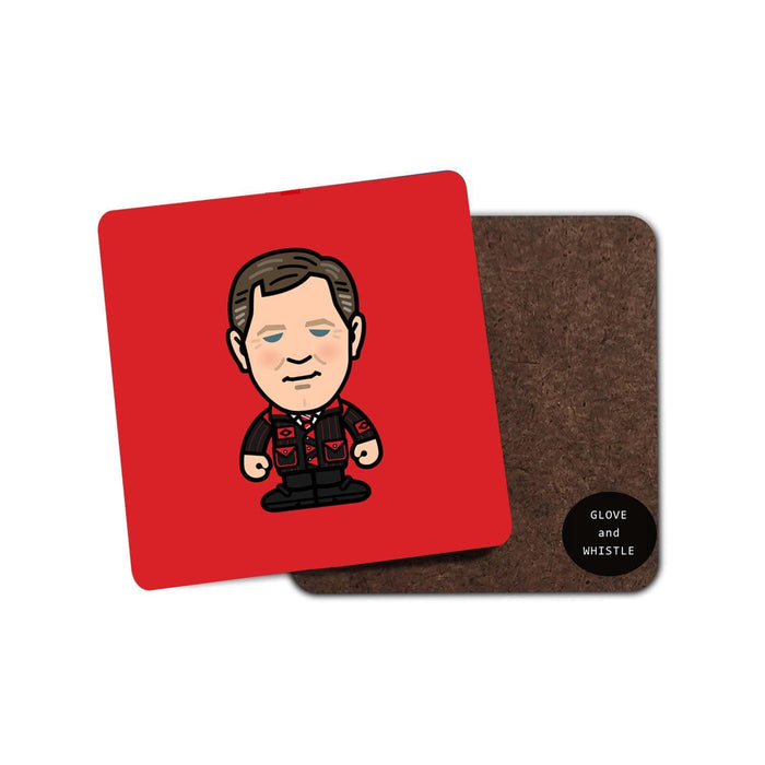 Alex Ferguson Manchester United Football Coaster - Football Finery - FF203100