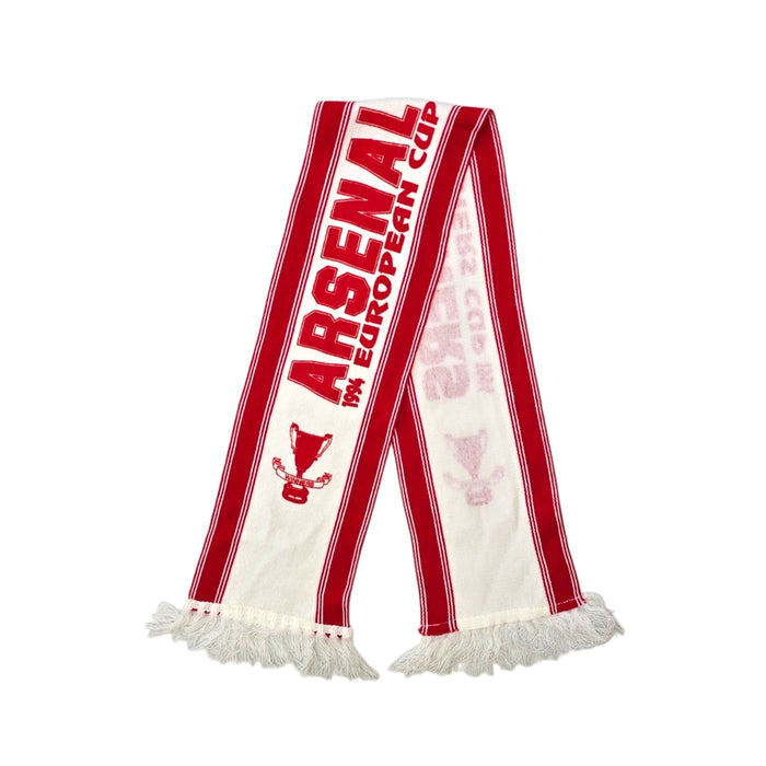 Arsenal Vintage Football Scarf | 1994 European Cup Winners Cup - Football Finery - FFS097