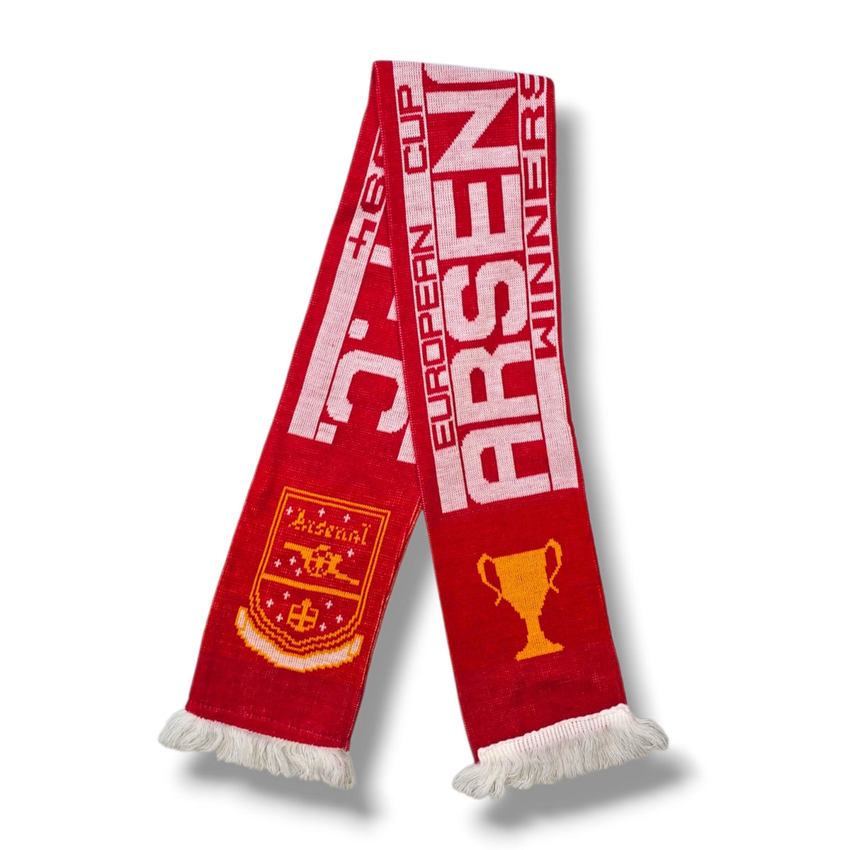 Arsenal Vintage Football Scarf | 1994 European Cup Winners Cup - Football Finery - FFS121