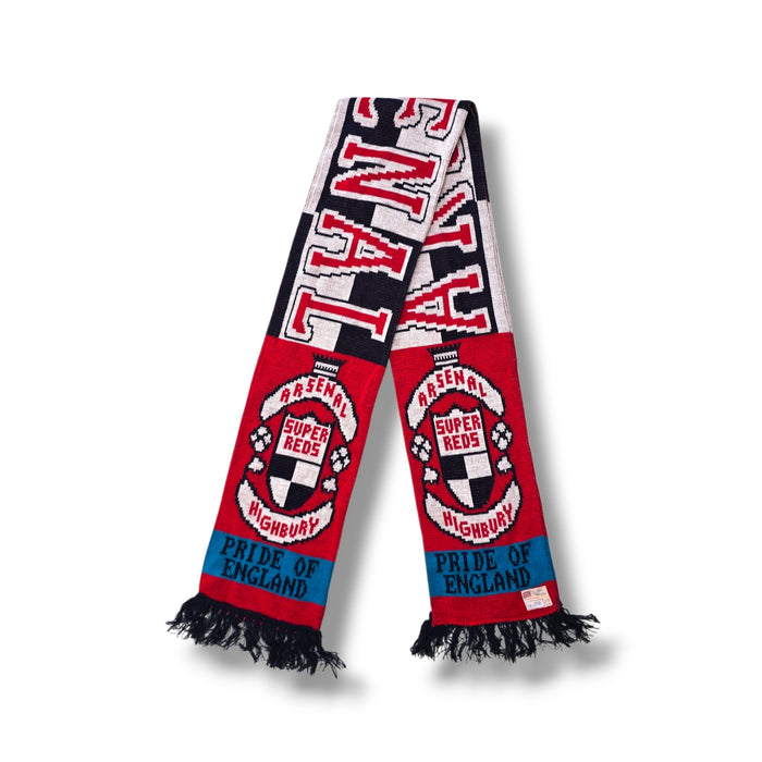 Arsenal Vintage Football Scarf | Pride of England - Football Finery - FFS068