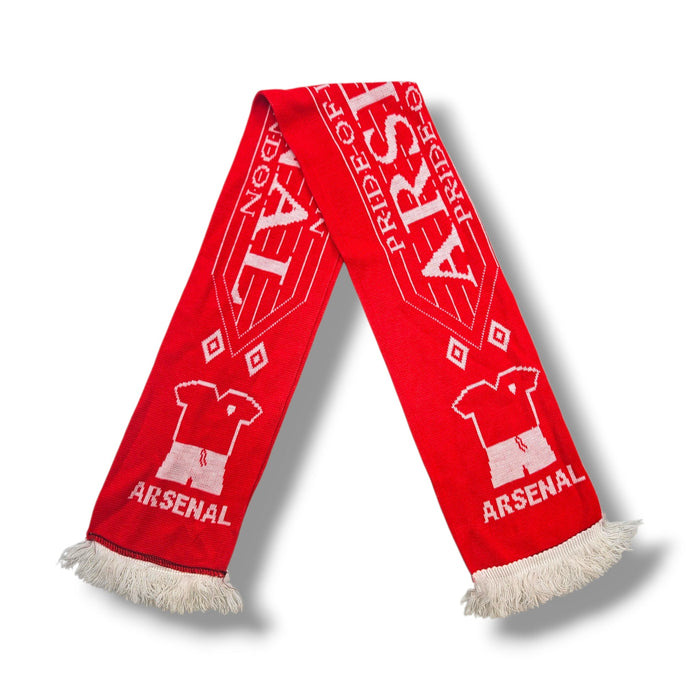 Arsenal Vintage Football Scarf | Pride of London - Football Finery - FFS124