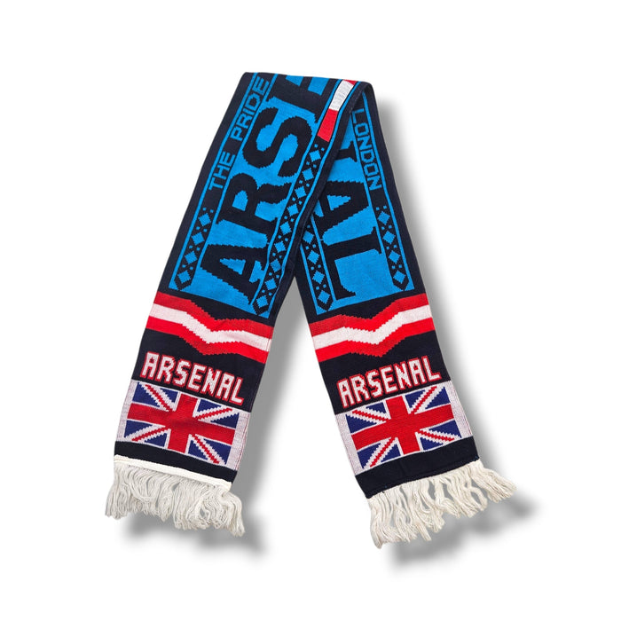Arsenal Vintage Football Scarf | Pride of London - Football Finery - FFS150