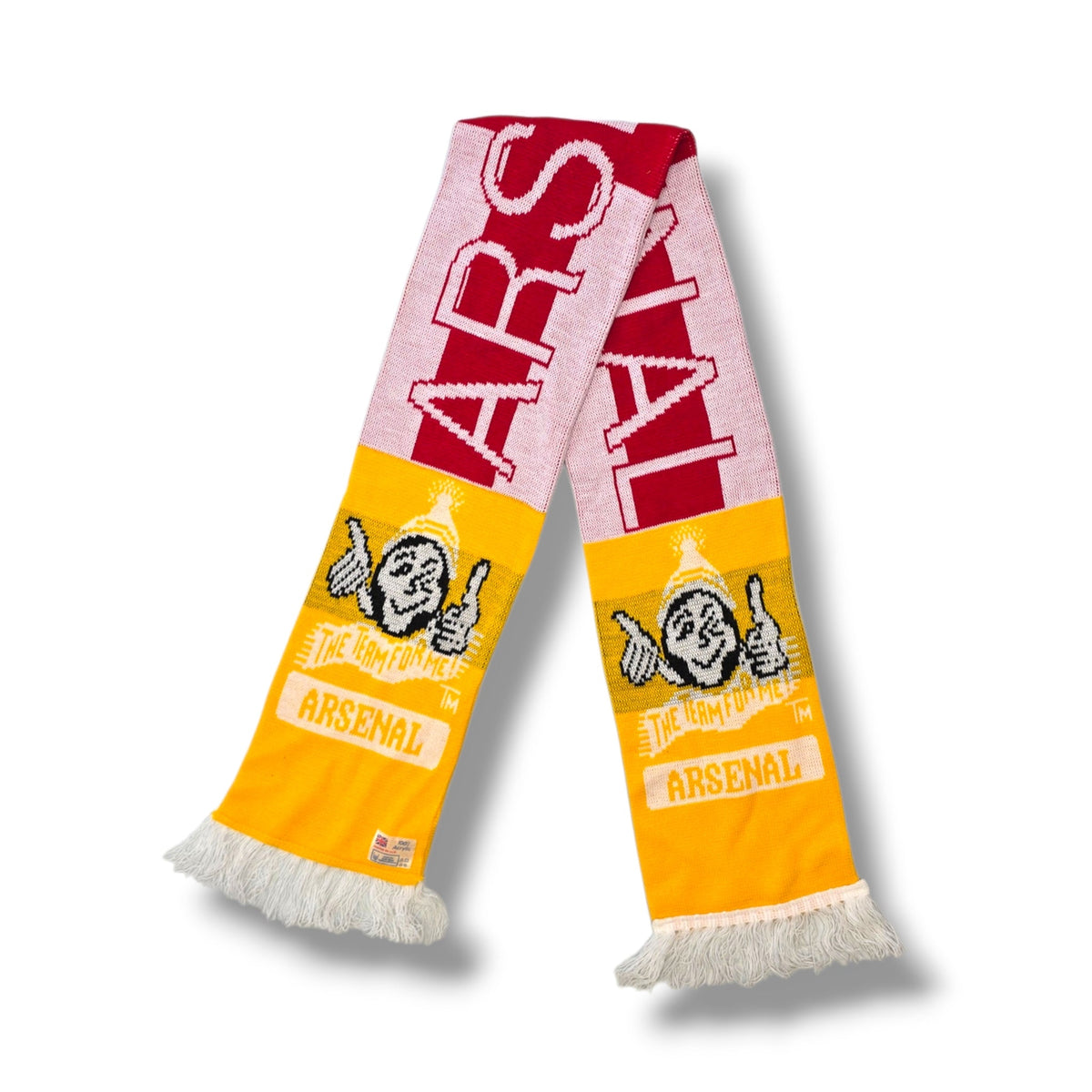 Arsenal Vintage Football Scarf | Team For Me - Football Finery - FFS122