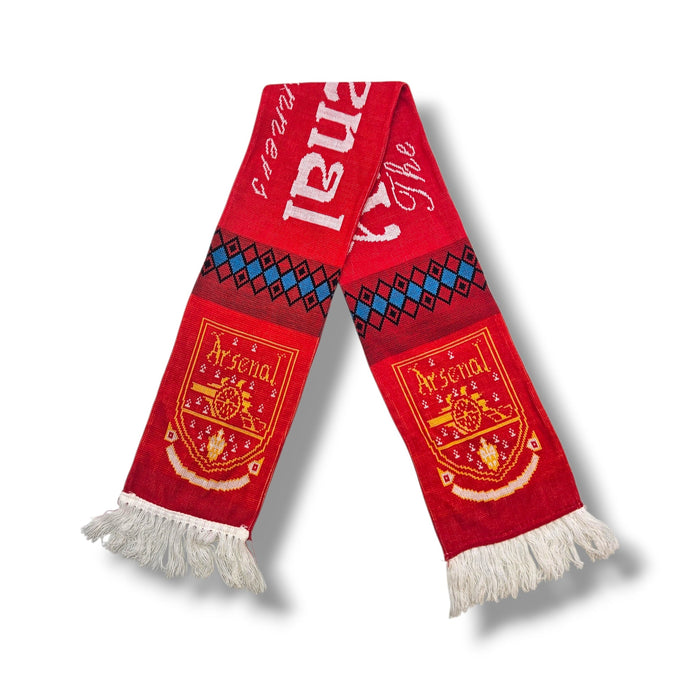 Arsenal Vintage Football Scarf | The Gunners - Football Finery - FFS133