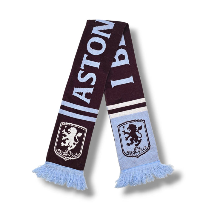 Aston Villa Vintage Football Scarf - Football Finery - FFS236