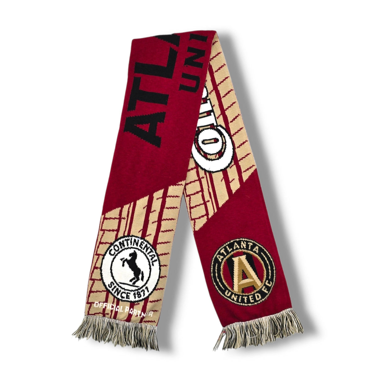 Atlanta United Vintage Football Scarf - Football Finery - FFS252
