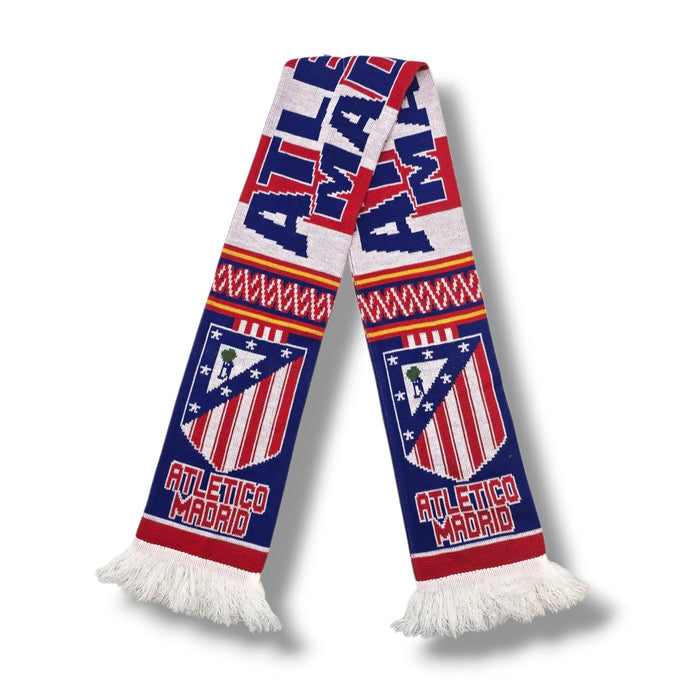 Atletico Madrid Vintage Football Scarf - Football Finery - FFS211