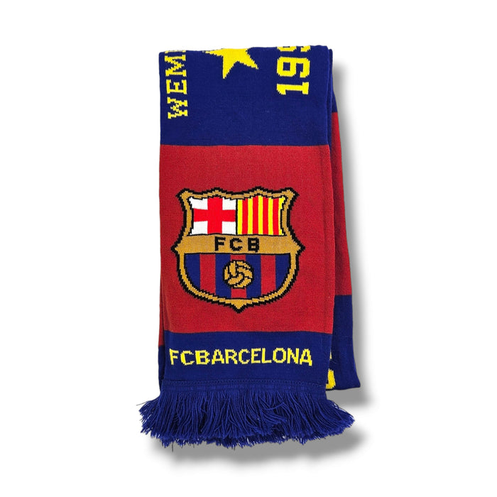 Barcelona Vintage Football Scarf - Football Finery - FF203744