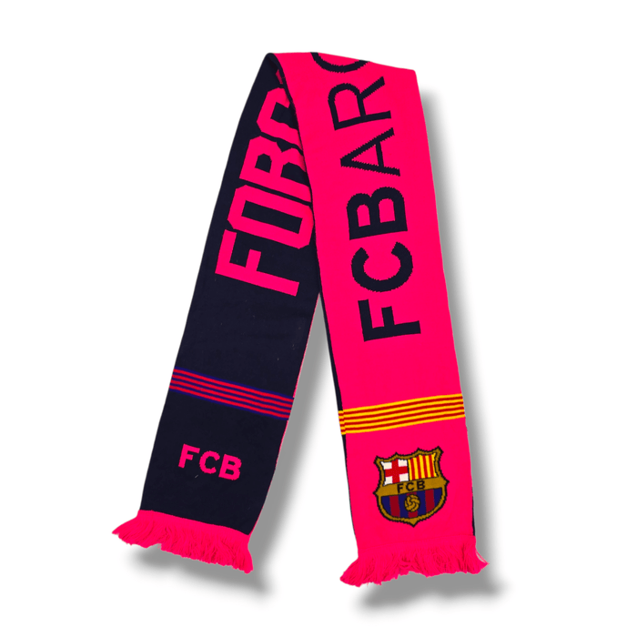 Barcelona Vintage Football Scarf - Football Finery - FFS012