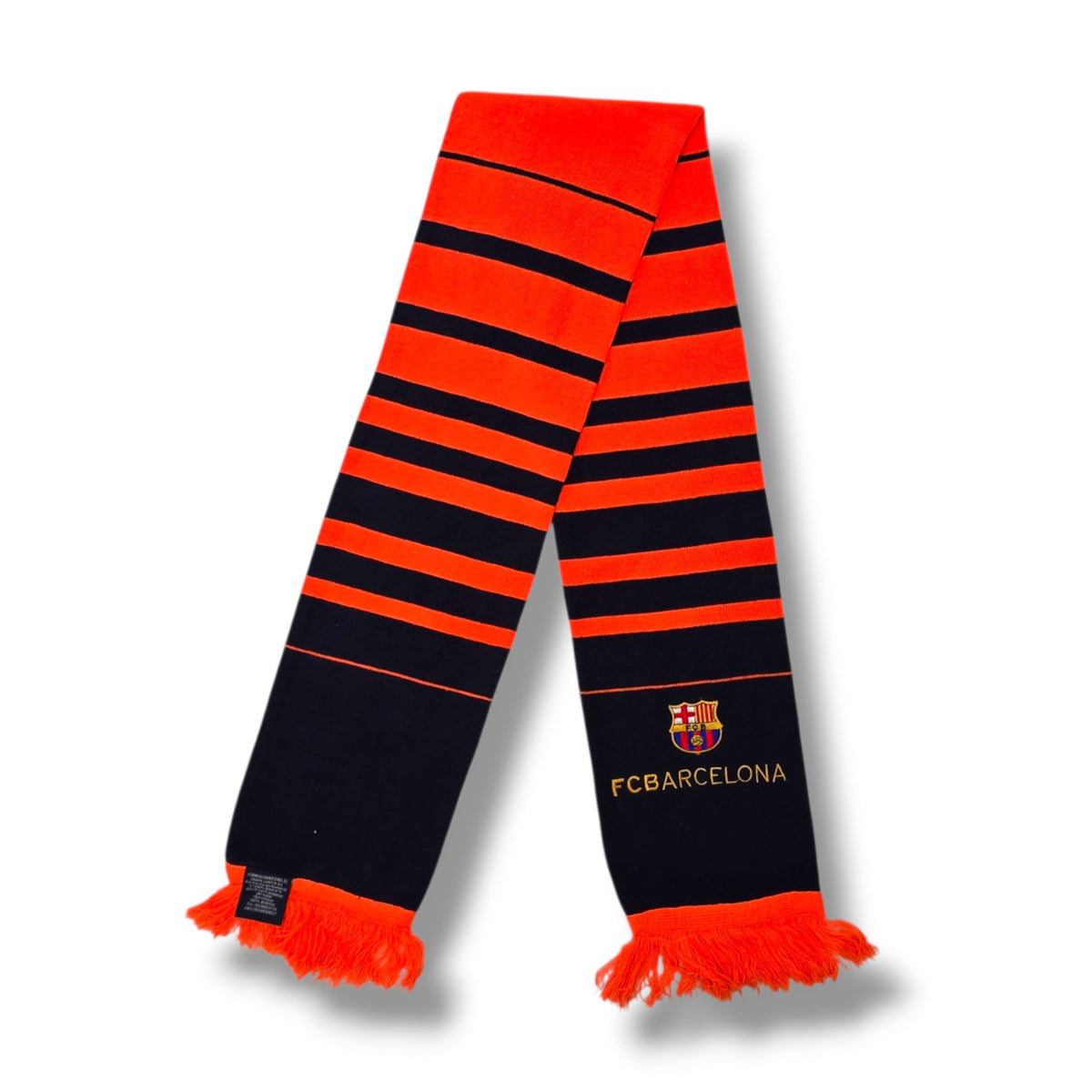 Barcelona Vintage Football Scarf - Football Finery - FFS090