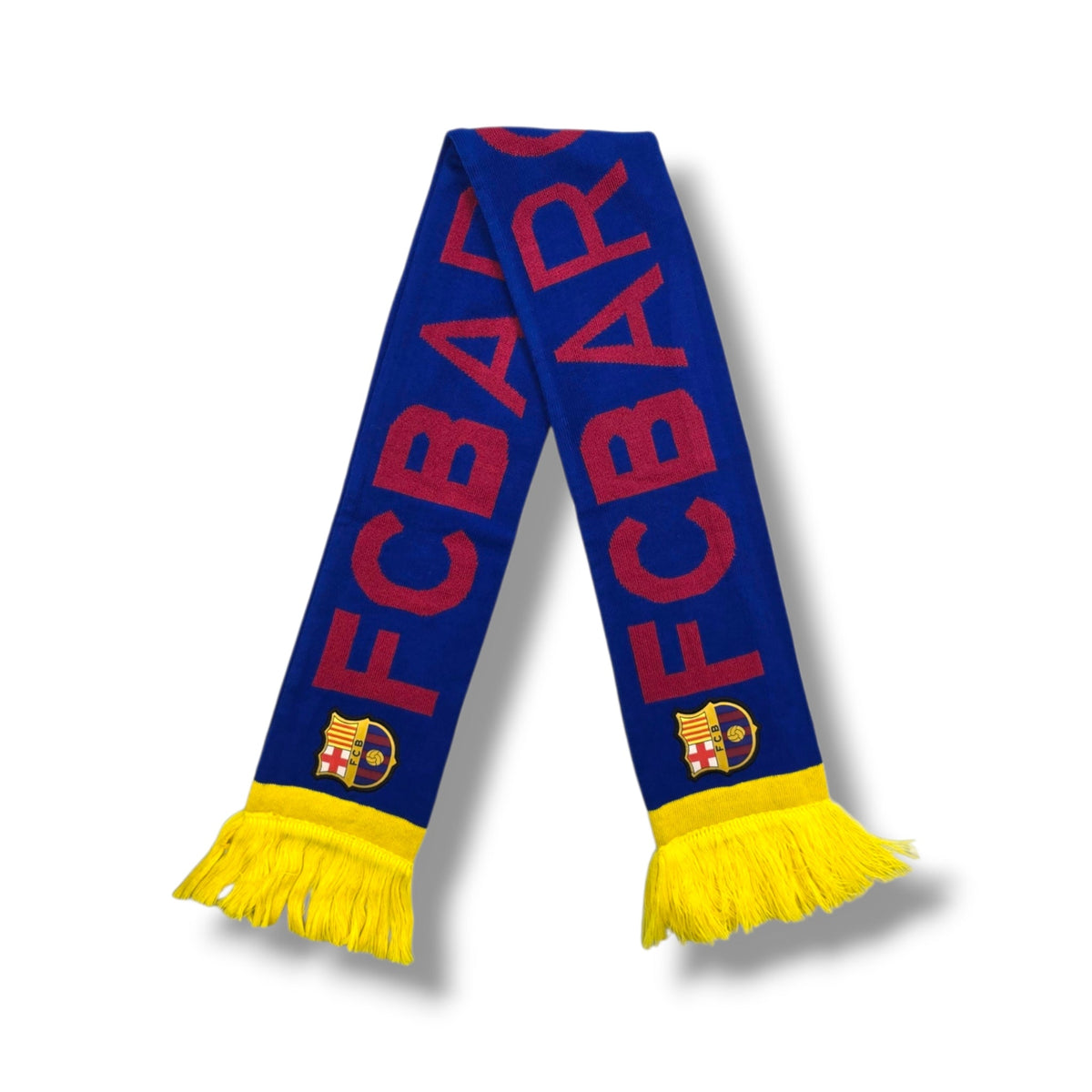 Barcelona Vintage Football Scarf - Football Finery - FFS171