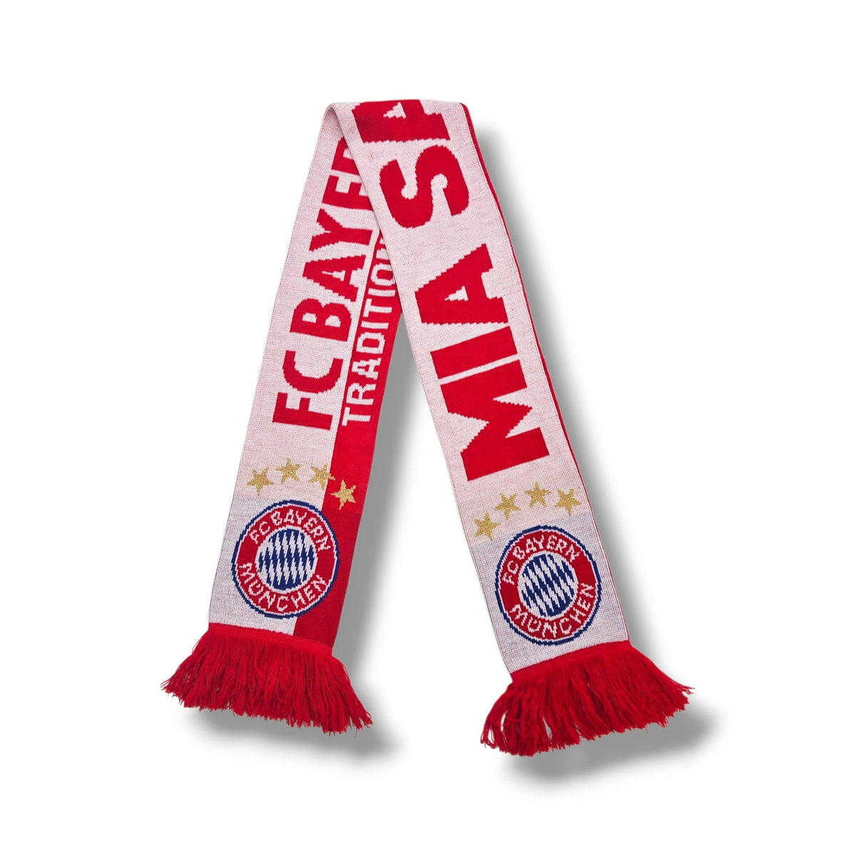 Bayern Munich Vintage Football Scarf - Football Finery - FFS151