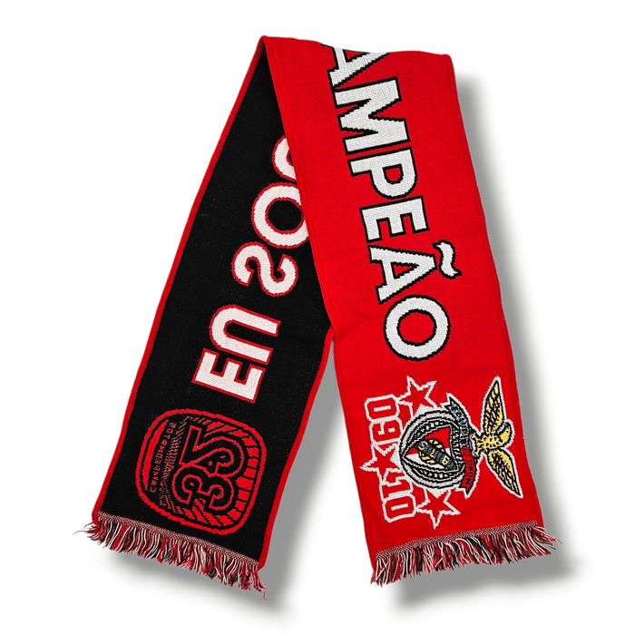 Benfica Vintage Football Scarf - Football Finery - FFS008