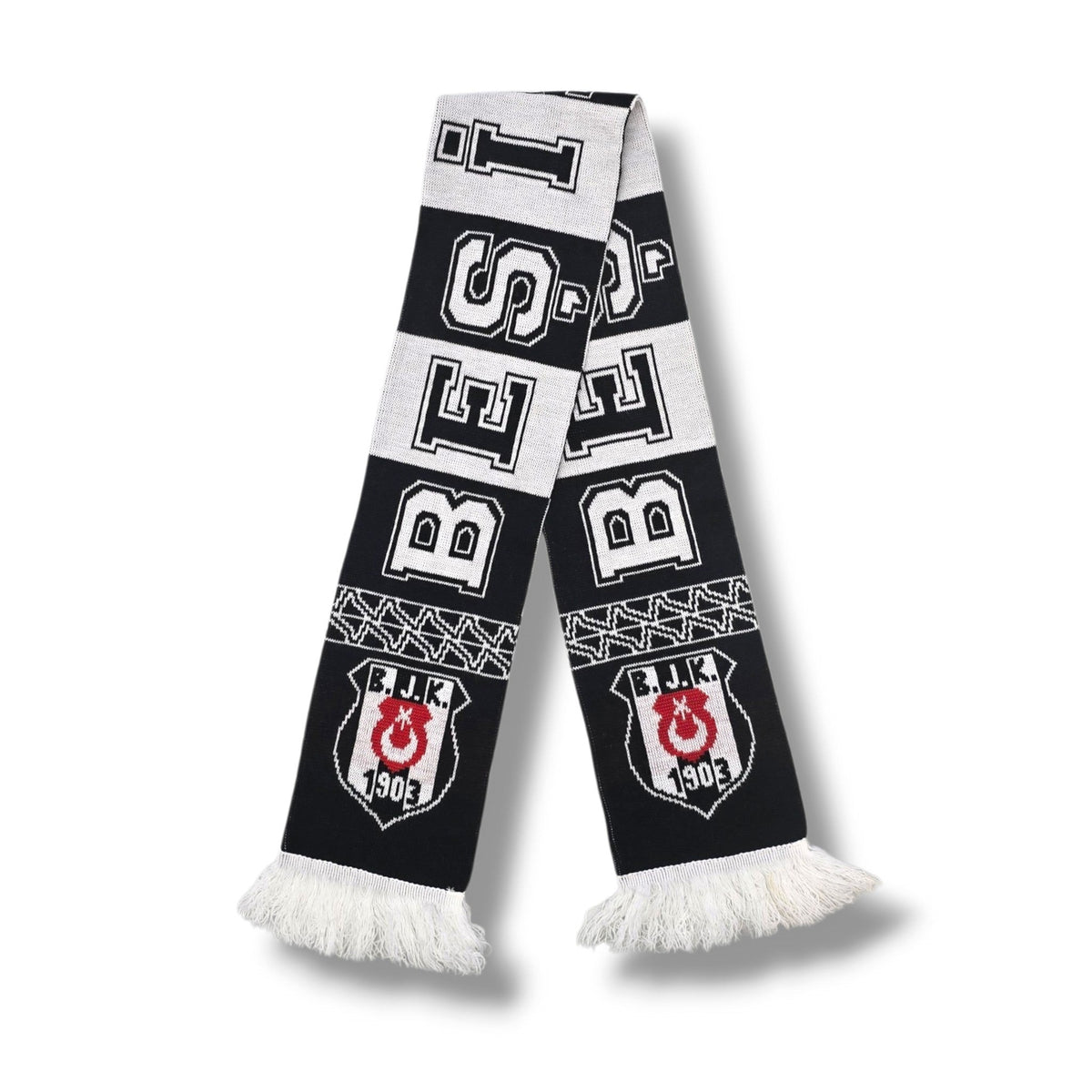 Besiktas Vintage Football Scarf - Football Finery - FFS207