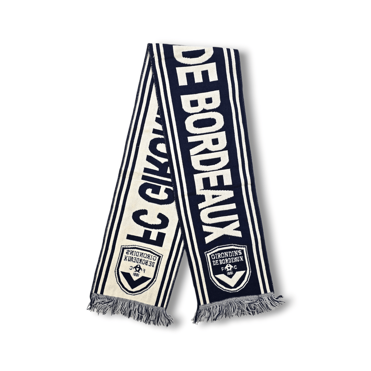 Bordeaux Vintage Football Scarf - Football Finery - FFS062