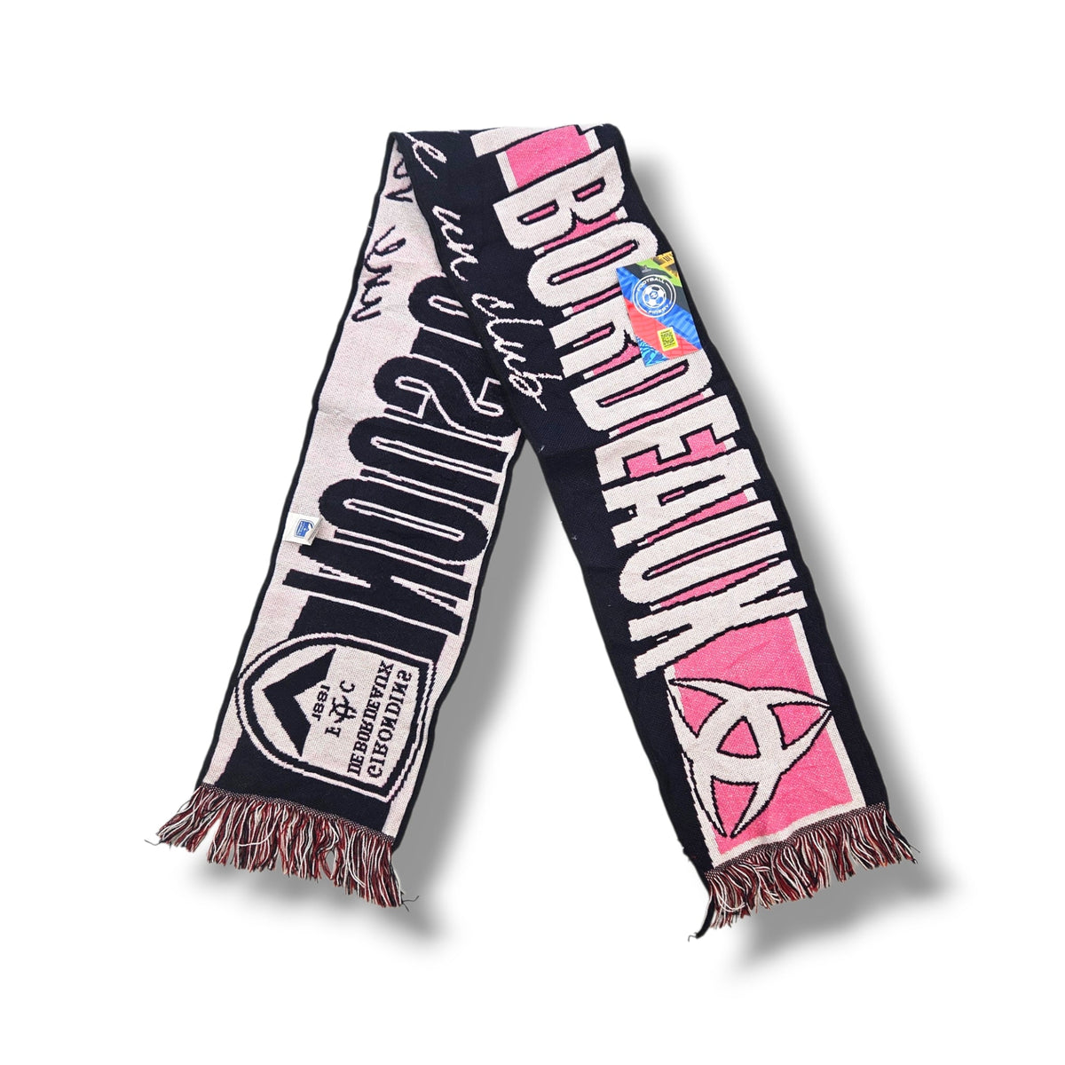 Bordeaux Vintage Football Scarf - Football Finery - FFS147