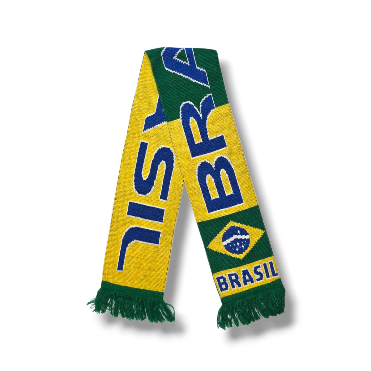Brazil Vintage Football Scarf - Football Finery - FFS085