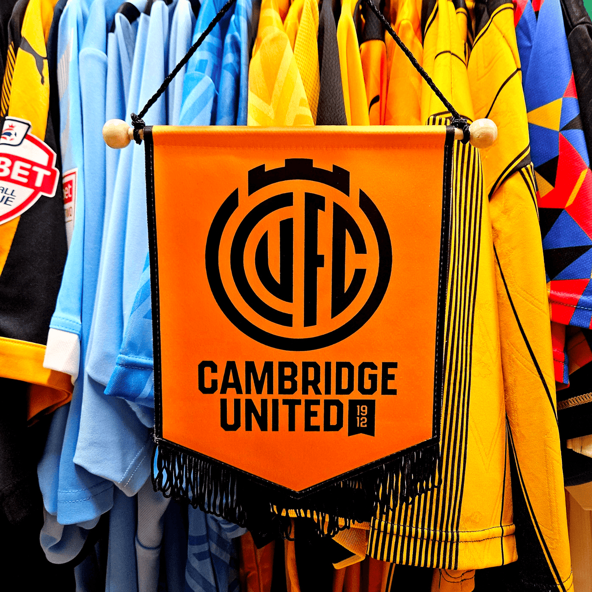 Cambridge United Pennant - Football Finery - FF_CUFC_PENNAT