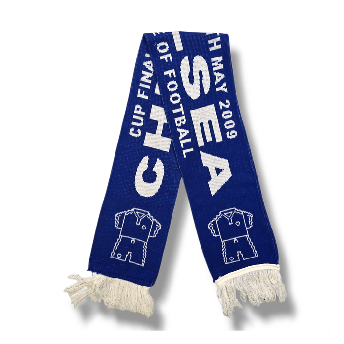 Chelsea Vintage Football Scarf | 2009 Cup Final - Football Finery - FFS047
