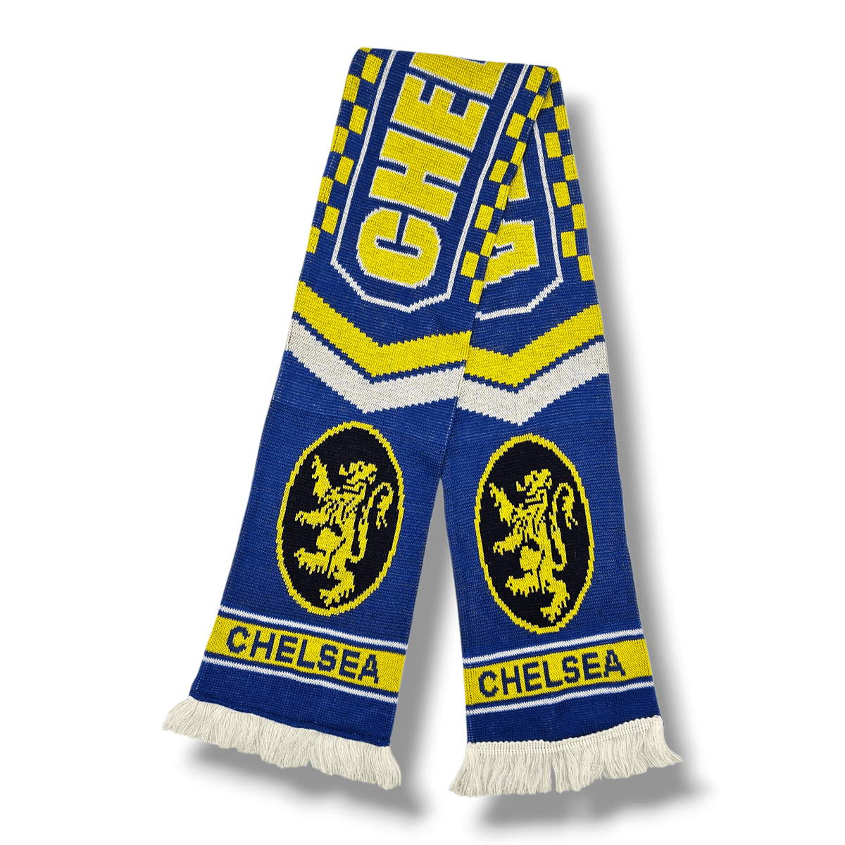 Chelsea Vintage Football Scarf - Football Finery - FFS002