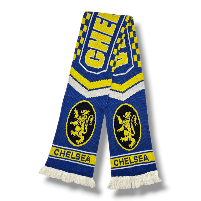 Chelsea Vintage Football Scarf - Football Finery - FFS002