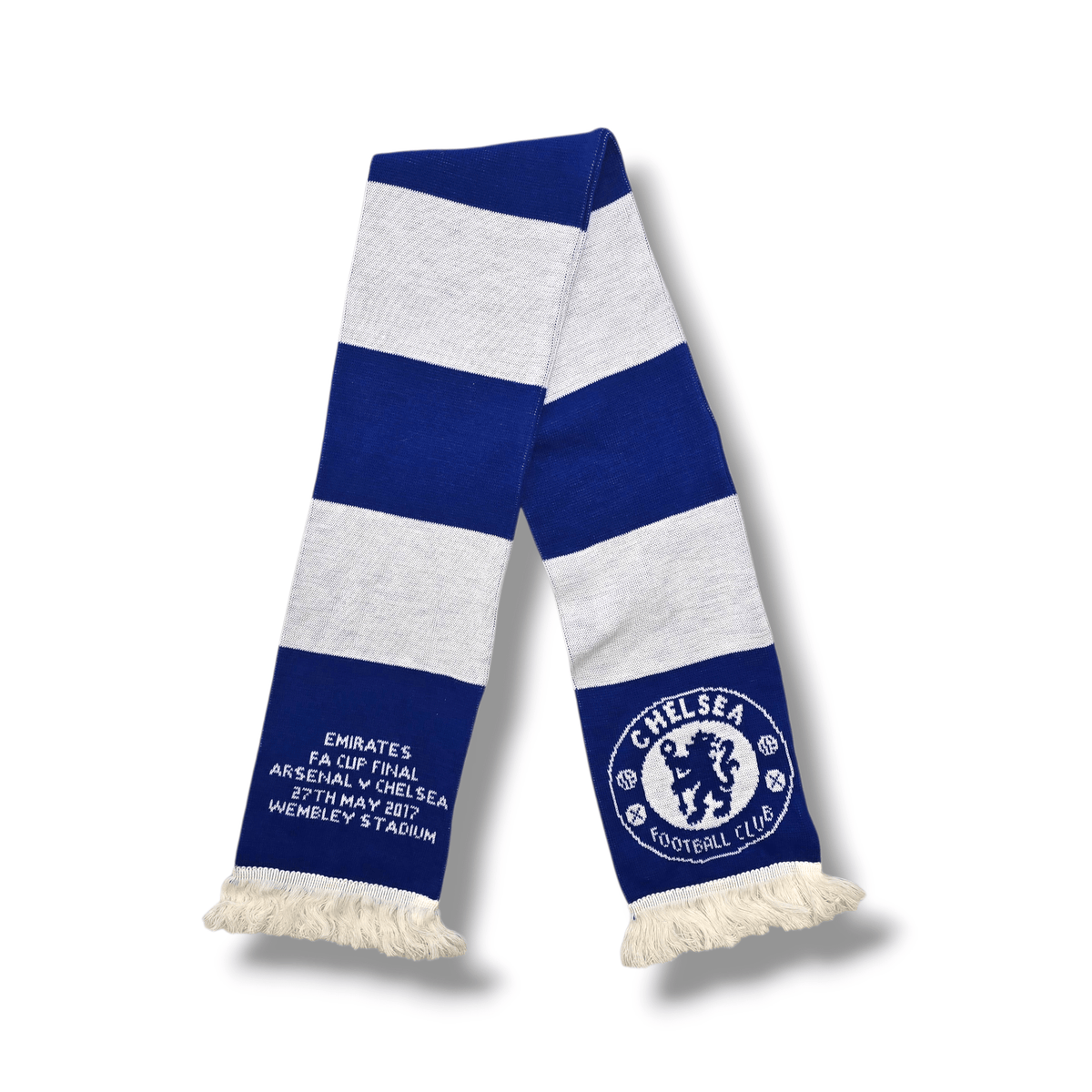 Chelsea Vintage Football Scarf - Football Finery - FFS045