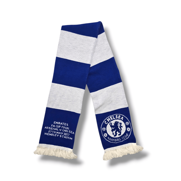 Chelsea Vintage Football Scarf - Football Finery - FFS045