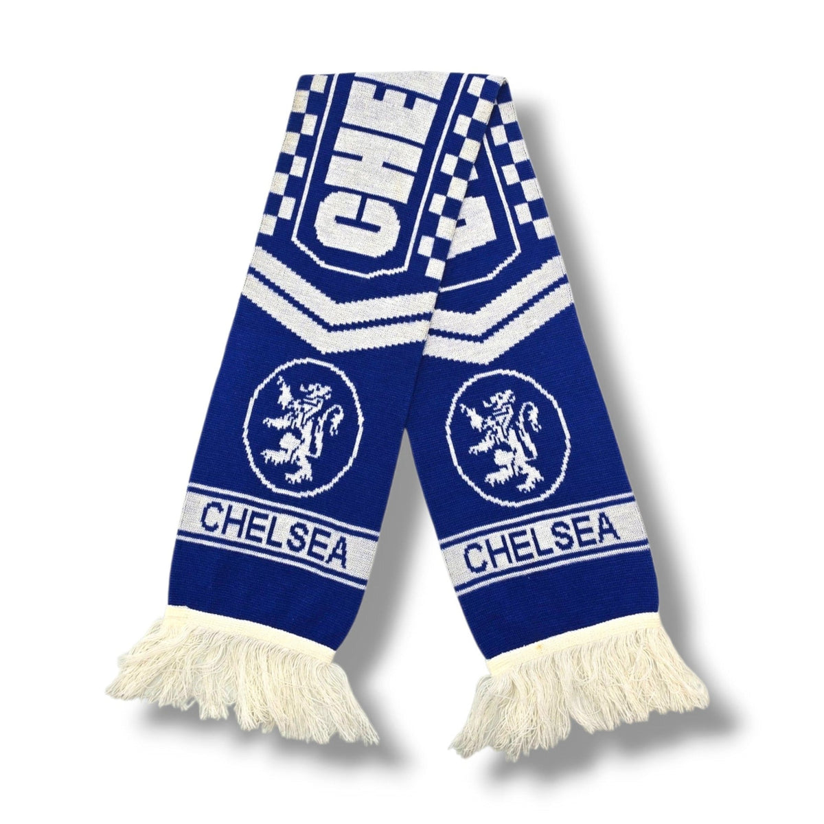 Chelsea Vintage Football Scarf - Football Finery - FFS216