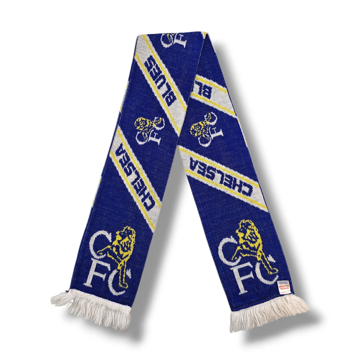Chelsea Vintage Football Scarf - Football Finery - FFS249