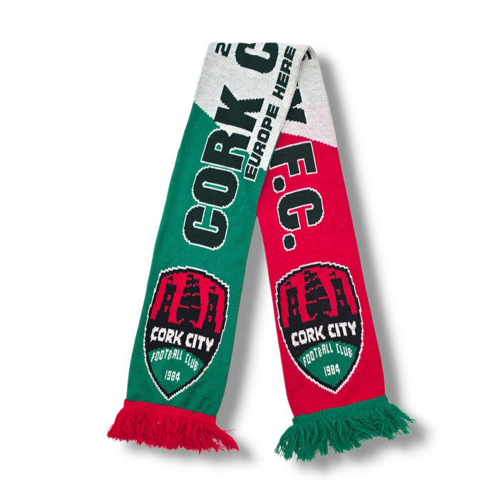 Cork City Vintage Football Scarf - Football Finery - FFS226