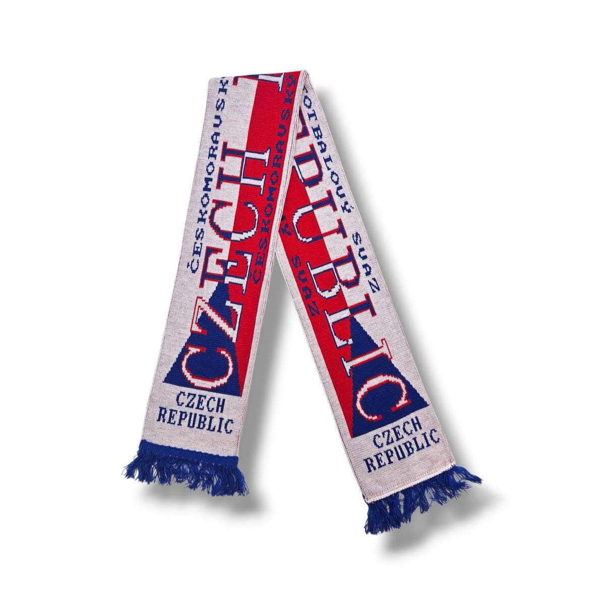 Czech Republic Vintage Football Scarf - Football Finery - FFS154