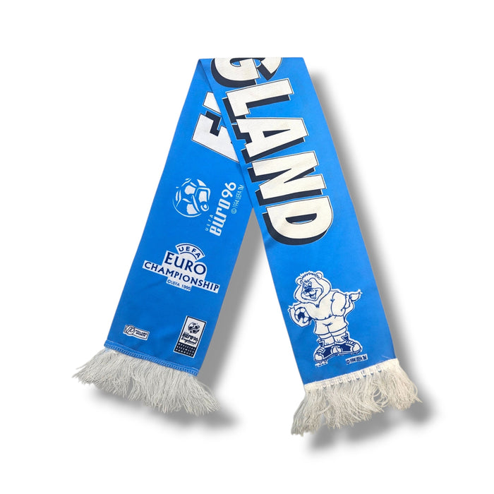 England Vintage Football Scarf | UEFA euro 96 - Football Finery - FFS145