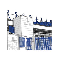 Everton Football Artwork - Goodison Park - Football Finery - FF203117