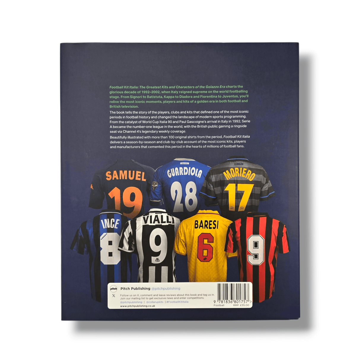 Football Kit Italia: The Greatest Kits and Characters of the Golazzo Era - Football Finery - FF_JOHNBLAIR_2