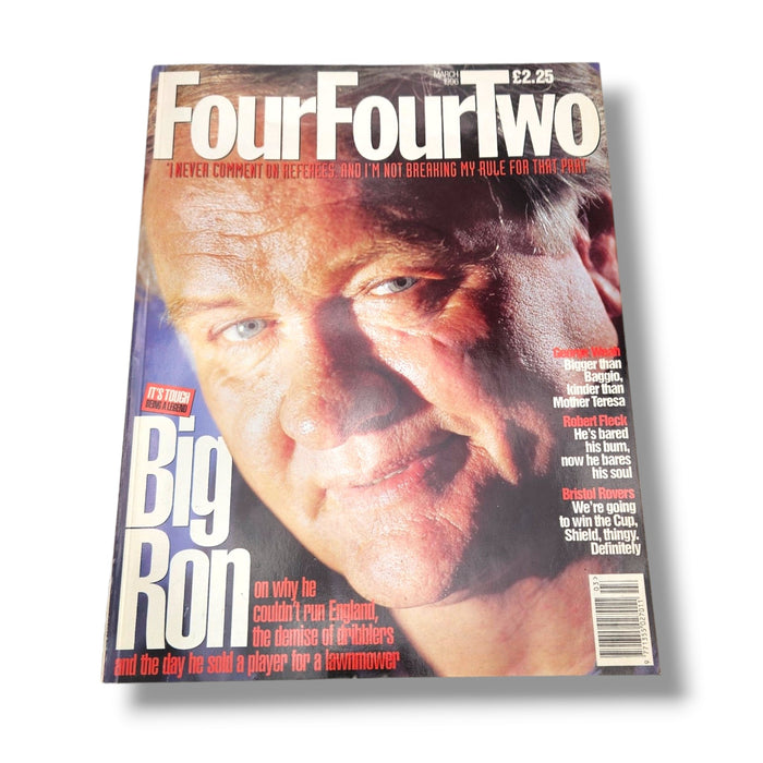 FOUR FOUR TWO MAGAZINE #19 March 1996 - Ron Atkinson - Football Finery - FF204050