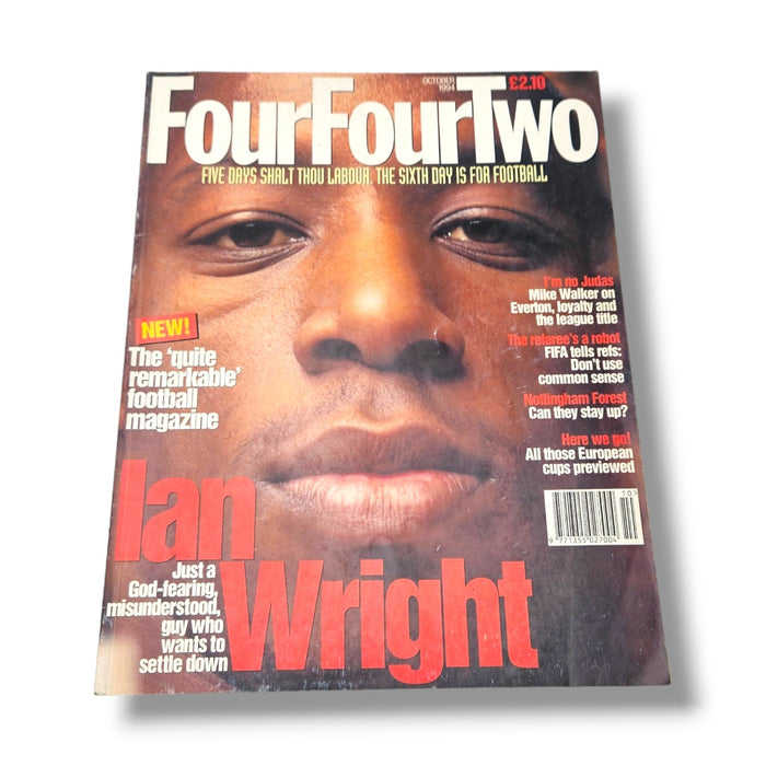 FOUR FOUR TWO MAGAZINE #2 October 1994 - Ian Wright - Football Finery - FF204048