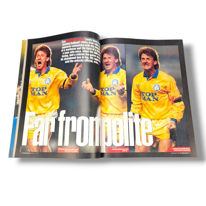 FOUR FOUR TWO MAGAZINE #4 December 1994 - Kevin Keegan - Football Finery - FF204053