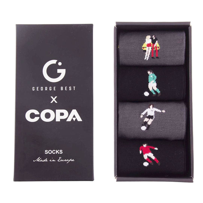 George Best Football Socks Box Set - Football Finery - FF203201
