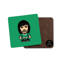 George Best Northern Ireland Football Coaster - Football Finery - FF203100