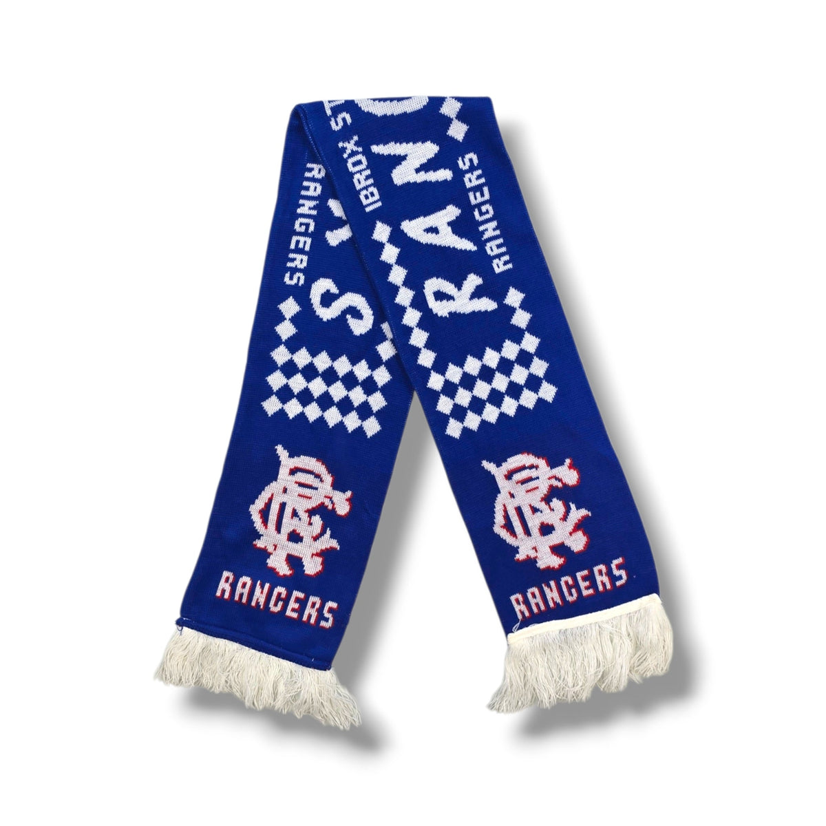 Glasgow Rangers Vintage Football Scarf - Football Finery - FFS169